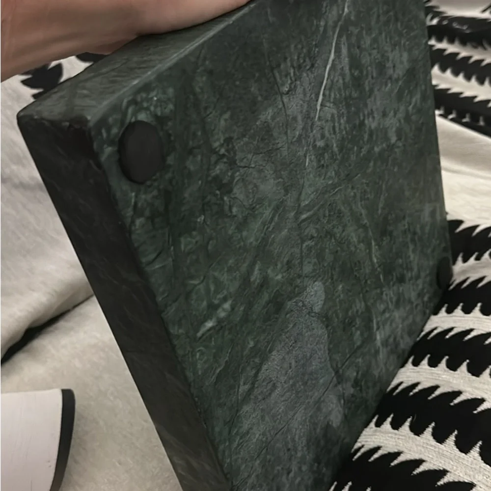 Elegant Green Marble Tray